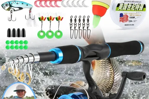 Kinderhengel - kids fishing rod set