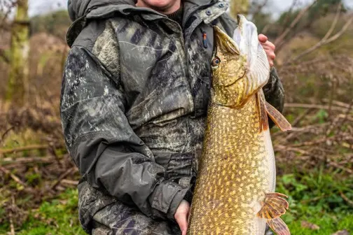 Snoek vissen - pike fishing catch