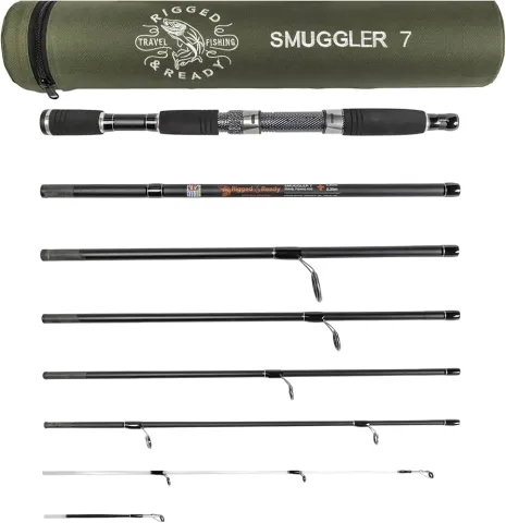 Reishengel - travel fishing rod compact